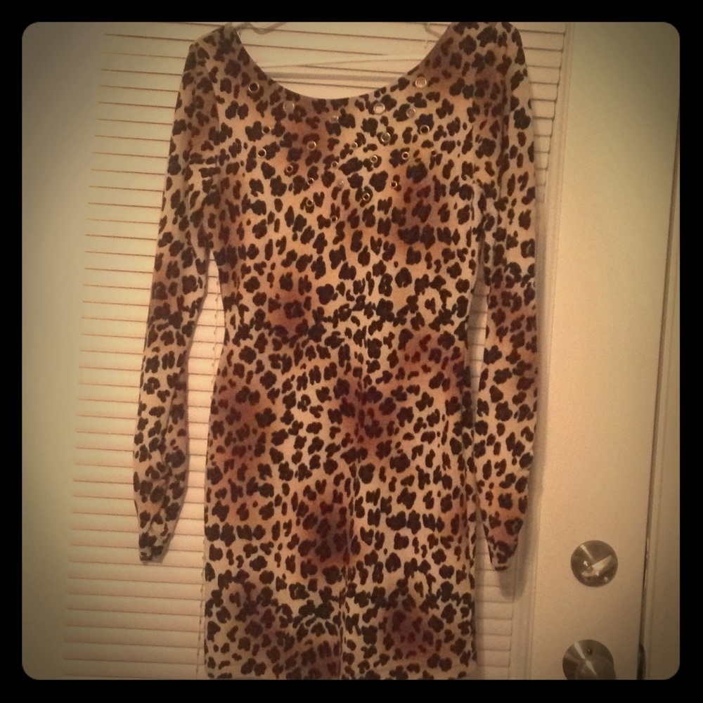 Leopard Print Dress